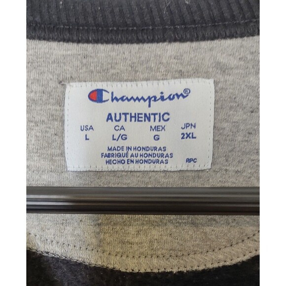 Broken Promises x Champion Sweatshirt Embroidered Rose Streetwear Men's Large - Picture 5 of 6